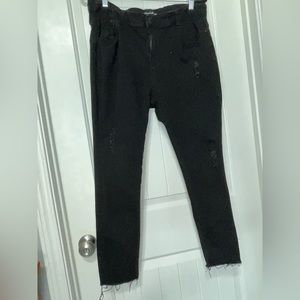 Honey & Bristle Straight leg black jeans